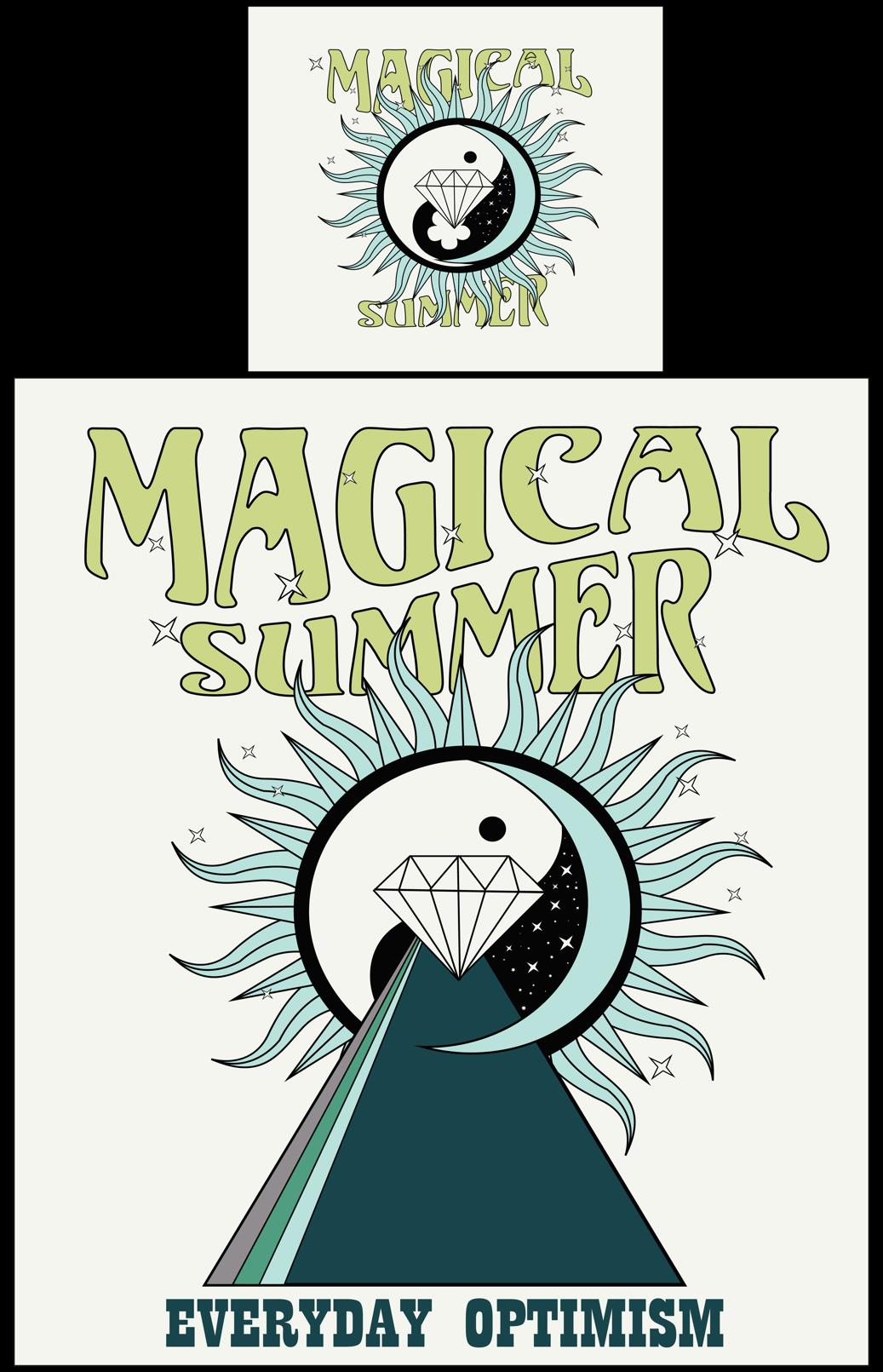 Enamor Beautiful back printed oversized top for women