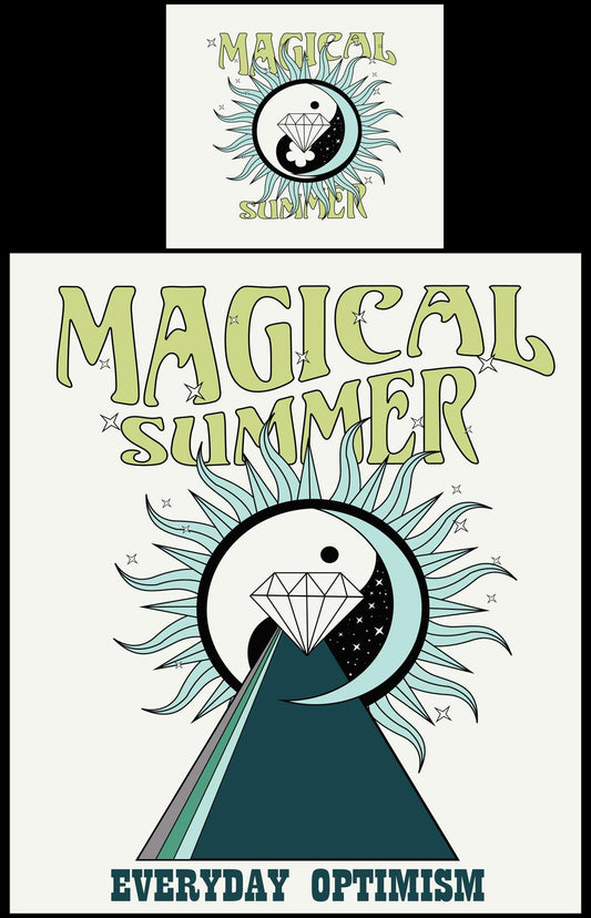 Enamor Beautiful back printed oversized top for women