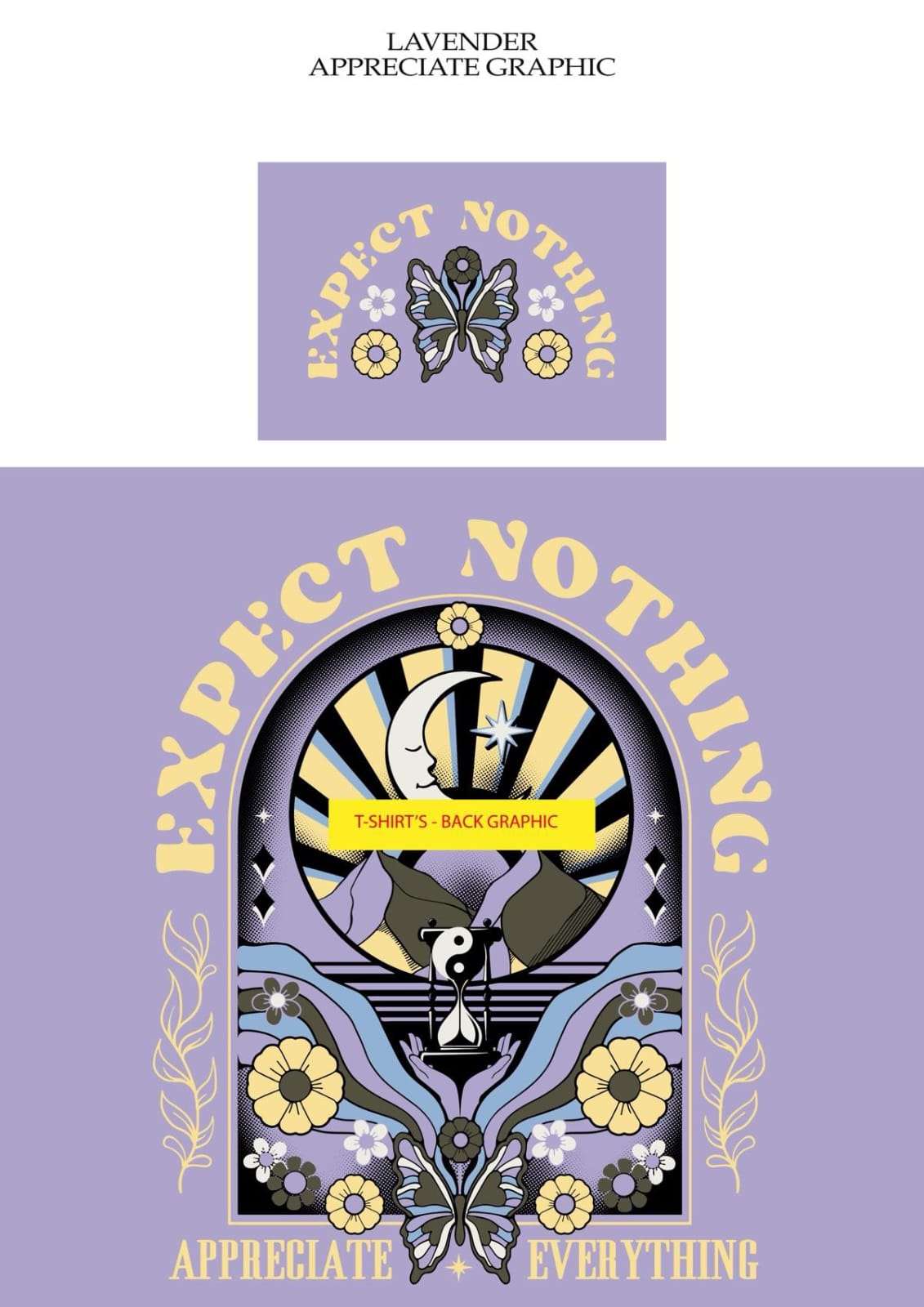 Enamor Beautiful back printed oversized top for women